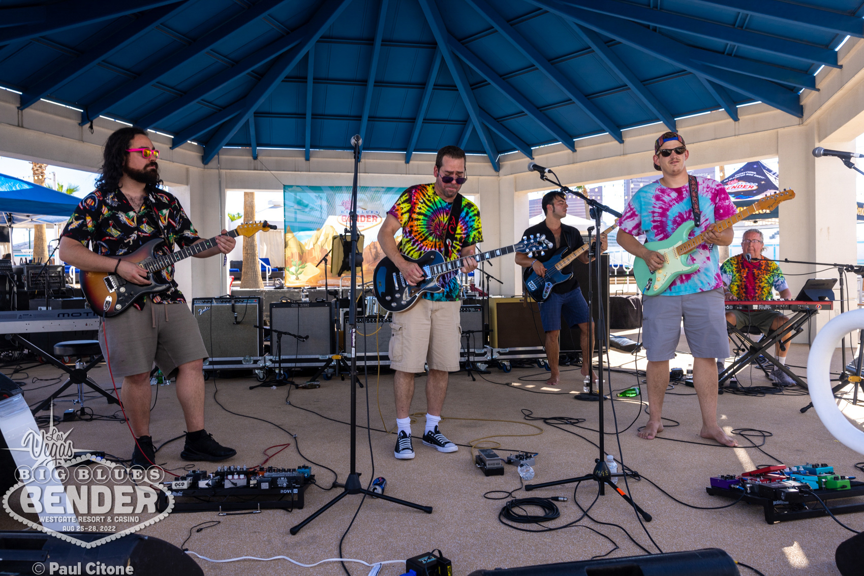 Big Blues Bender Everything, An Elevator Ride Away!