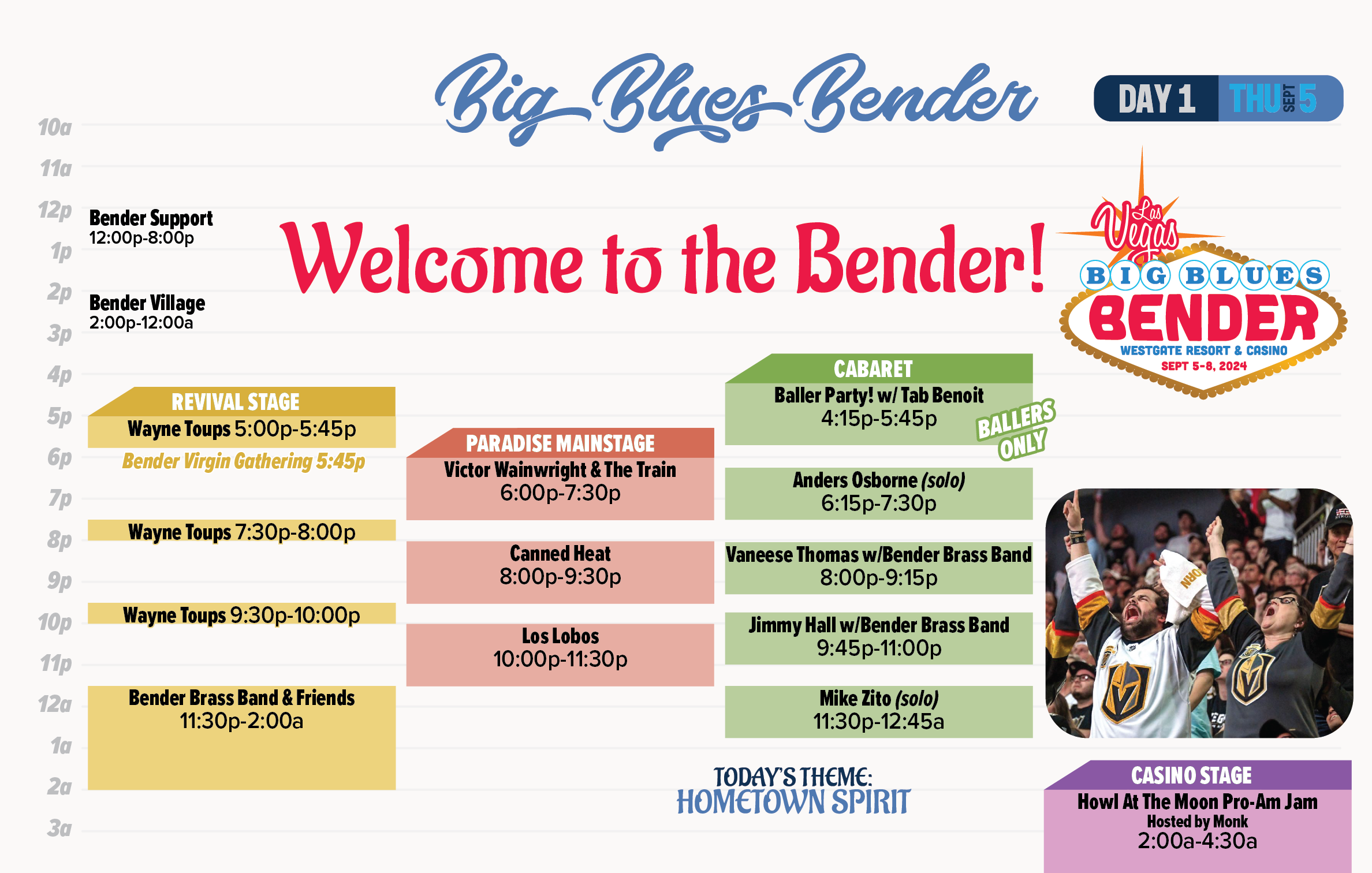 2023 Bender Schedule 9-05-24