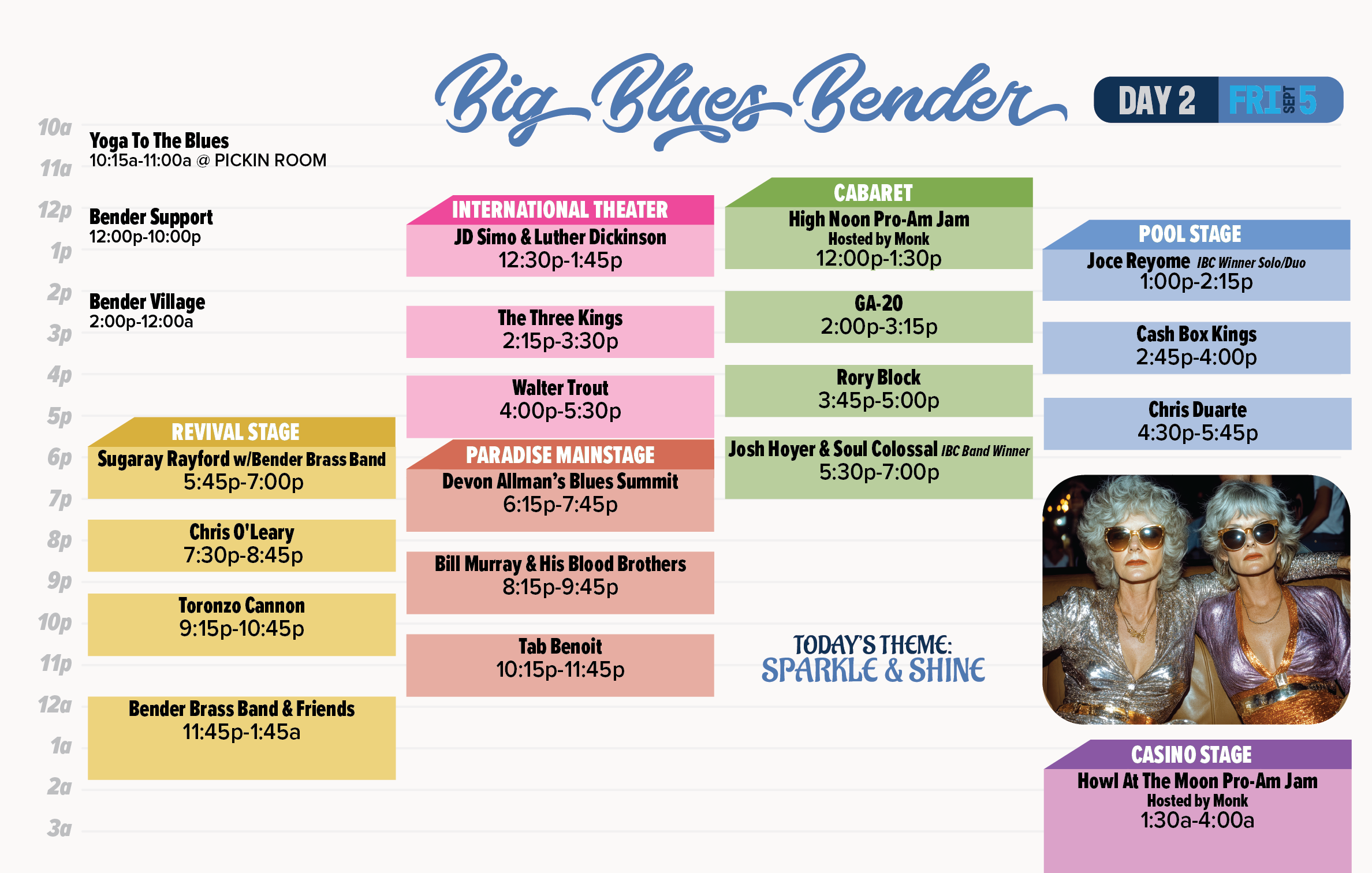 2025 Bender Schedule 9-05-25