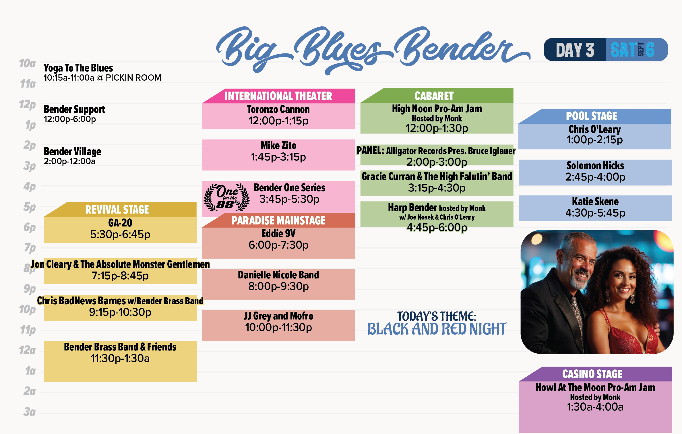 2025 Bender Schedule 9-06-25