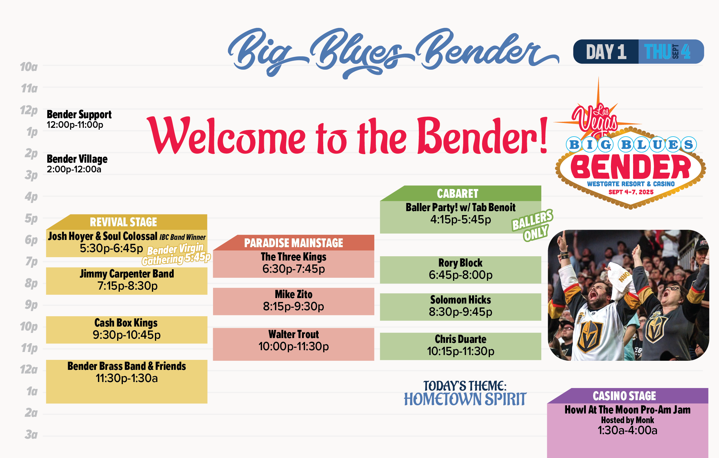 2025 Bender Schedule 9-04-25